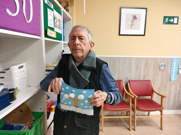 Seguimos trabajando en la decoración de invierno